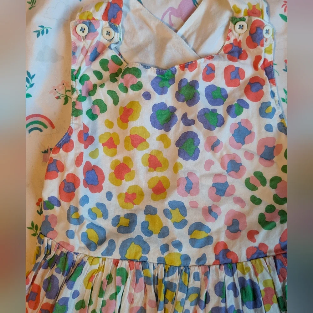 Mini Boden Multicolor Patterned Dress - Picture 3 of 6